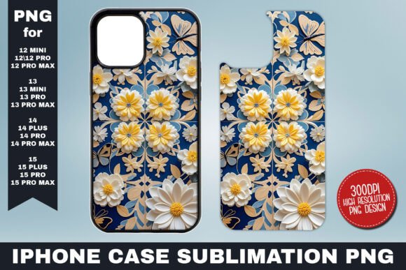 3D Tile Floral Pattern Png Wrap: A Strategic Asset for Digital Product Creation