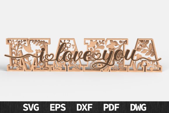 Crafting Heartfelt Memories: The Ultimate Guide to the Mama I Love You 3D Floral Sign SVG