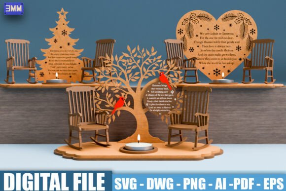 Creating Lasting Memories: The Heartfelt 3D Memorial Chair Decoration