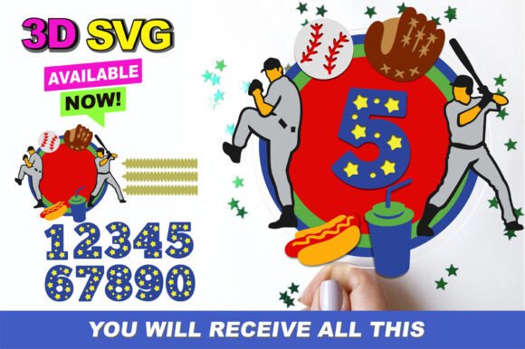 Elevating Celebrations: The Rise of the Baseball Cake Topper 3D SVG in Modern Crafting