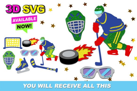 Practical Evaluation of the Hockey 3D SVG Asset