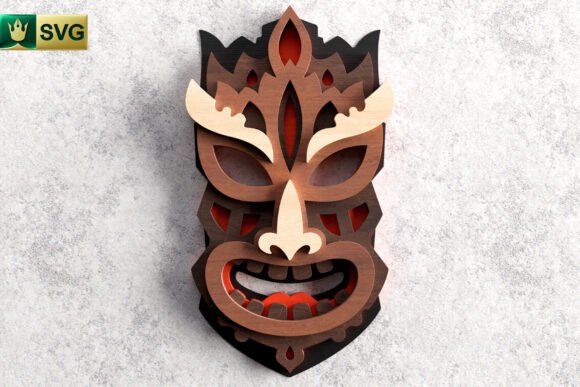 Tribal Mask V6 3D Layered SVG Cut File: A Practical Evaluation