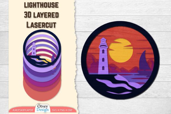 Unlocking Creativity with Lighthouse 3D Layered Lasercut Designs