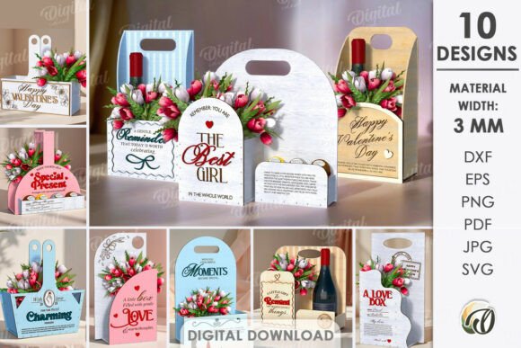 Unlocking Creativity with the 3D Gift Boxes Bundle Laser Cut