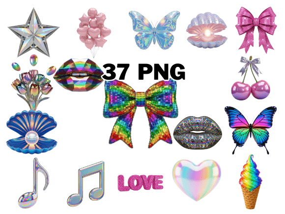 Vibrant Holographic Chrome 3D Icon Set: A Practical Guide for Designers and Creators